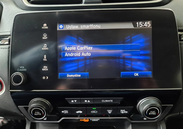 Honda CR-V cena 127900 przebieg: 62000, rok produkcji 2019 z Kuźnia Raciborska małe 631
